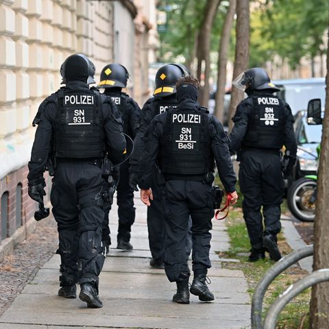 Leipziger Polizei bereitet sich auf Corona-Demo vor
