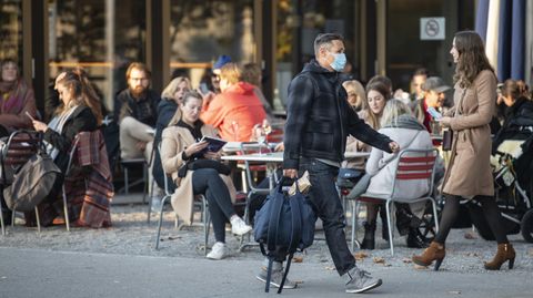 Ein Café in der Züricher Innenstadt