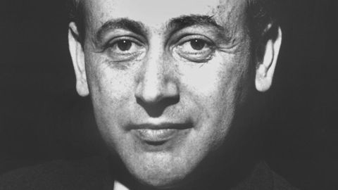 Porträt des Lyrikers Paul Celan