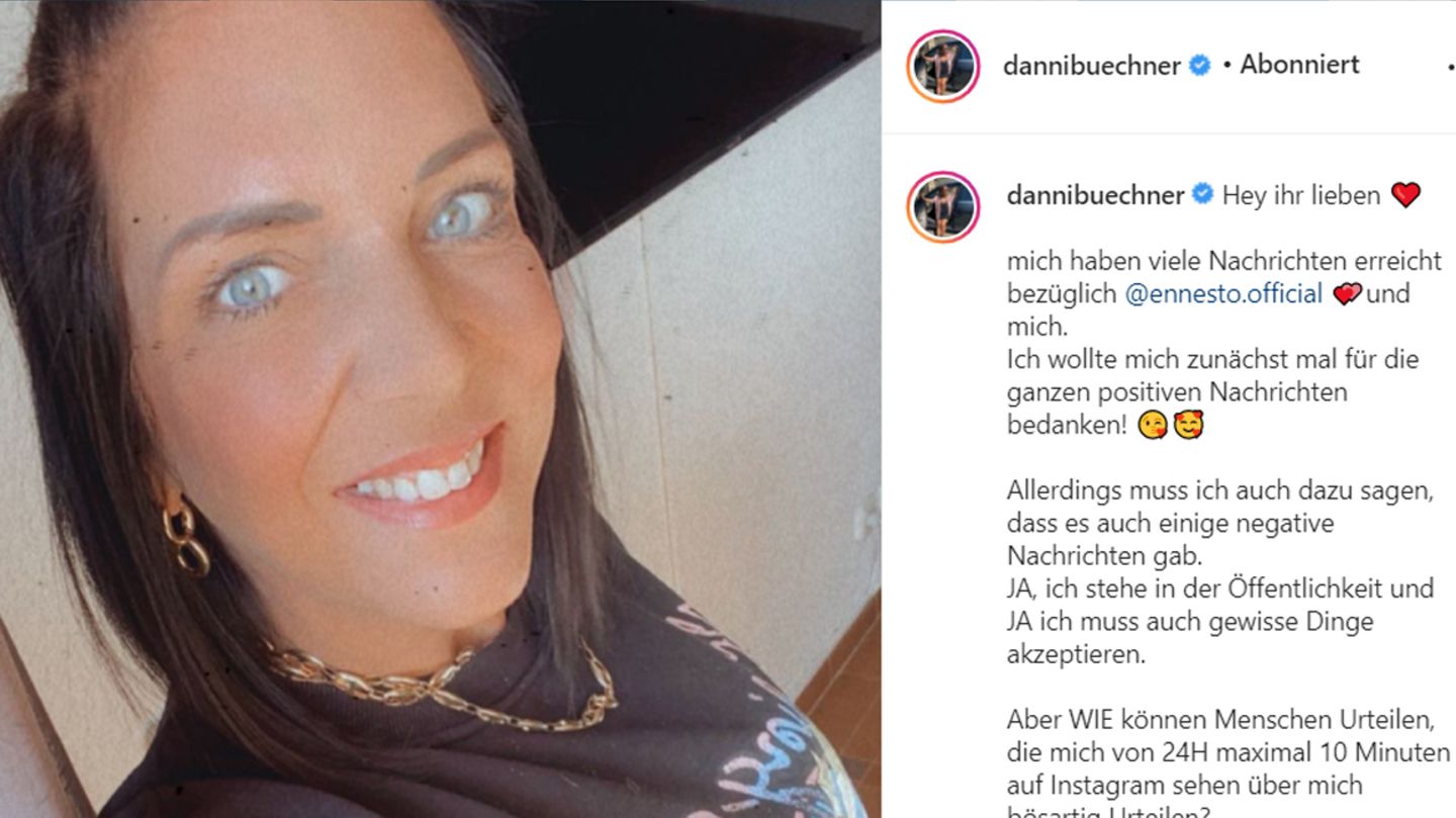 Daniela Büchner auf Instagram