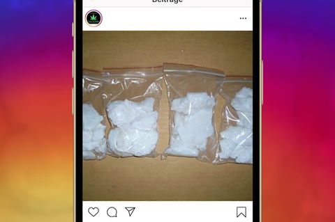 Wie Instagram zum Umschlagplatz für Drogen wurde