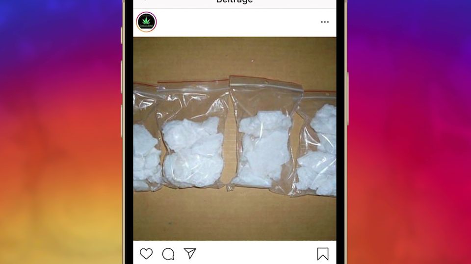 Wie Instagram zum Umschlagplatz für Drogen wurde