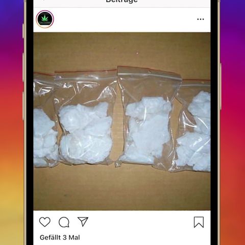 Wie Instagram zum Umschlagplatz für Drogen wurde