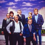 Karl Dall zusammen mit Gunter Gabriel zu Gast in einer Rateshow mit Dieter Thomas Heck.