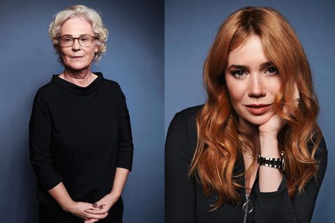 Christine Lambrecht und Palina Rojinski