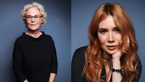 Christine Lambrecht und Palina Rojinski