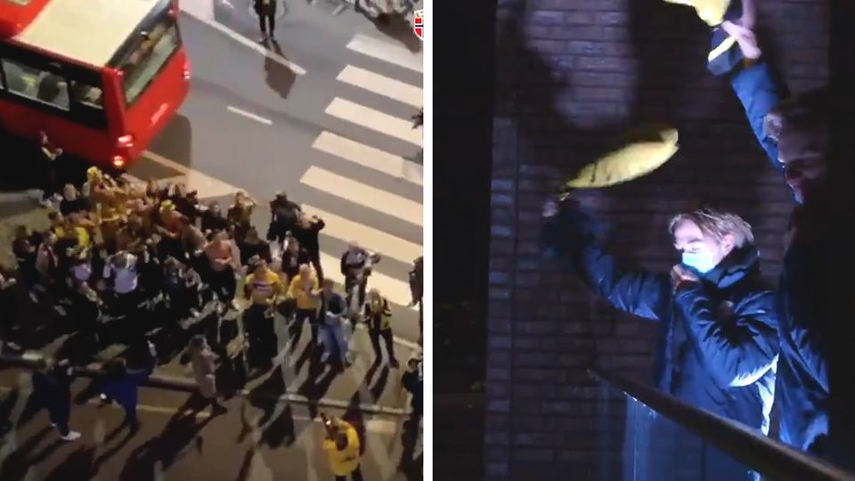 Kleiner Fußballverein gewinnt überraschend die norwegische Meisterschaft – Video der Quarantäne-Party geht um die Welt Kleiner Fußballverein gewinnt überraschend die norwegische Meisterschaft – Video der Quarantäne-Party geht um die Welt
