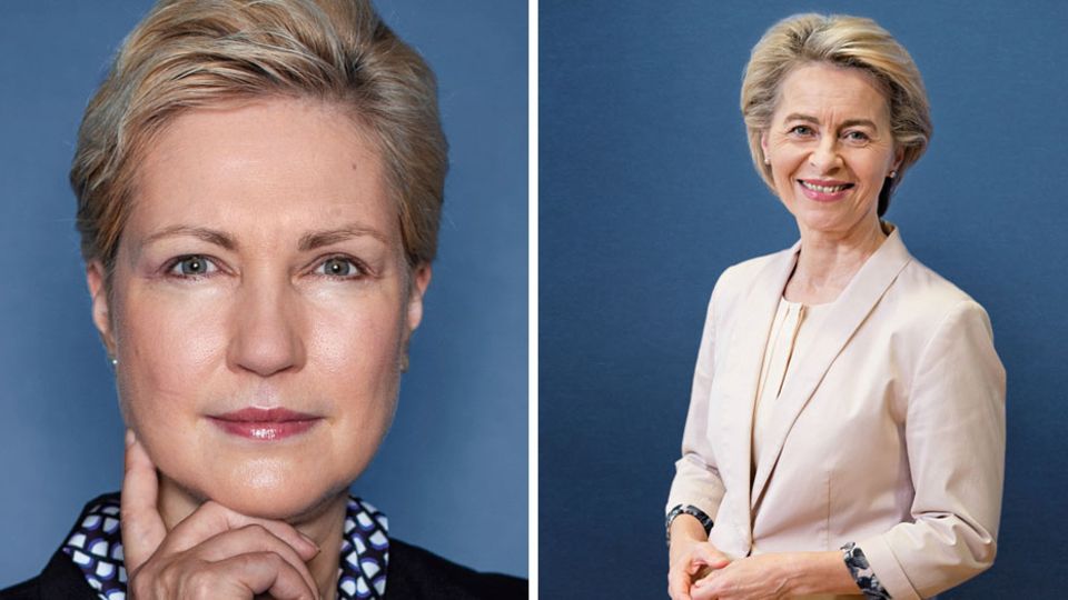 Manuela Schwesig und Ursula von der Leyen: Zwei Spitzenpolitikerinnen, die sich klar für die Quote aussprechen