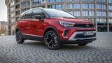 Der Opel Crossland wiegt 1.259 Kilogramm