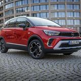 Der Opel Crossland wiegt 1.259 Kilogramm