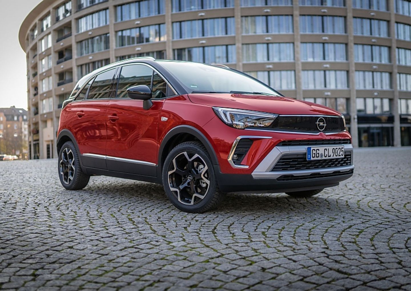 Der Opel Crossland wiegt 1.259 Kilogramm