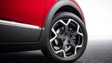 Die 17 Zoll Reifen passen gut zum Crossland