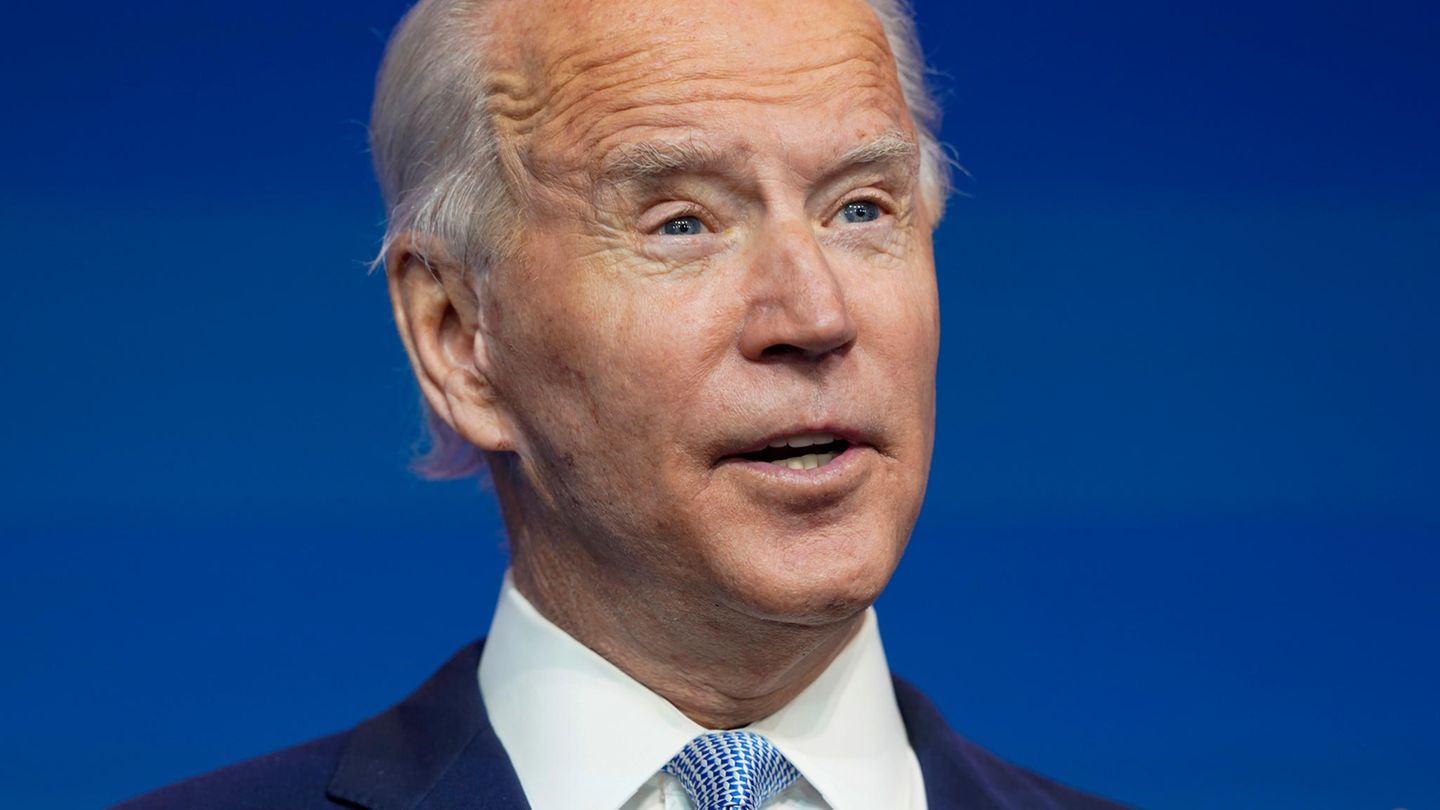 Joe Biden, gewählter Präsident der USA, bei der Vorstellung von Schlüsselpositionen seines Kabinetts