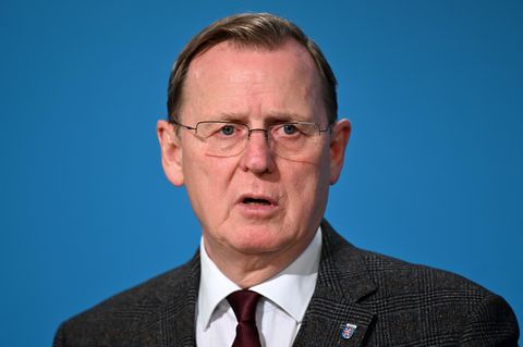 Bodo Ramelow hatte sich in einer Landtagssitzung Mittel Juli nicht ganz im Griff
