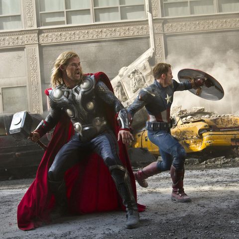 Marvel's "Avengers": Thor und Captain America