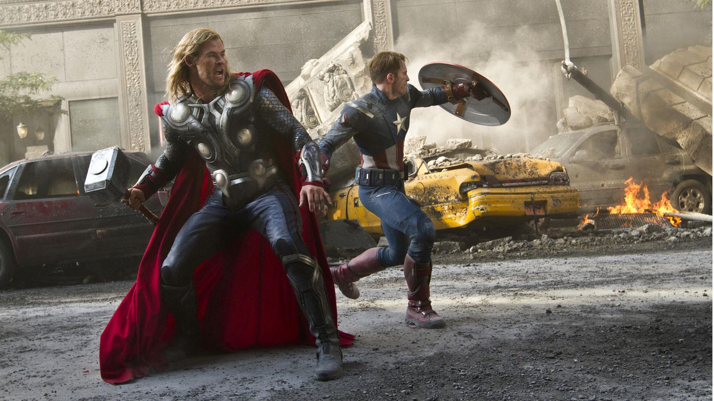 Marvel's "Avengers": Thor und Captain America