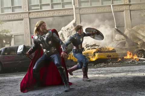 Marvel's "Avengers": Thor und Captain America