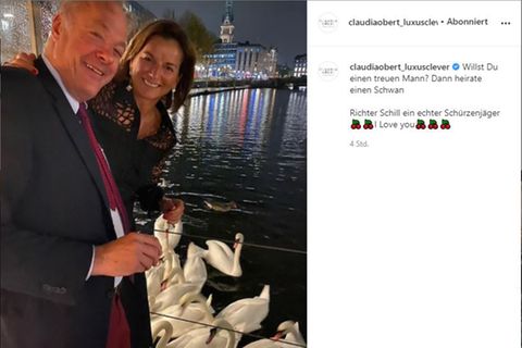 Ronald Schill und Claudia Obert