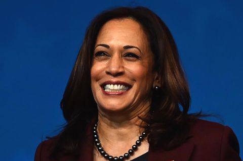 Die künftige US-Vizepräsidentin Kamala Harris