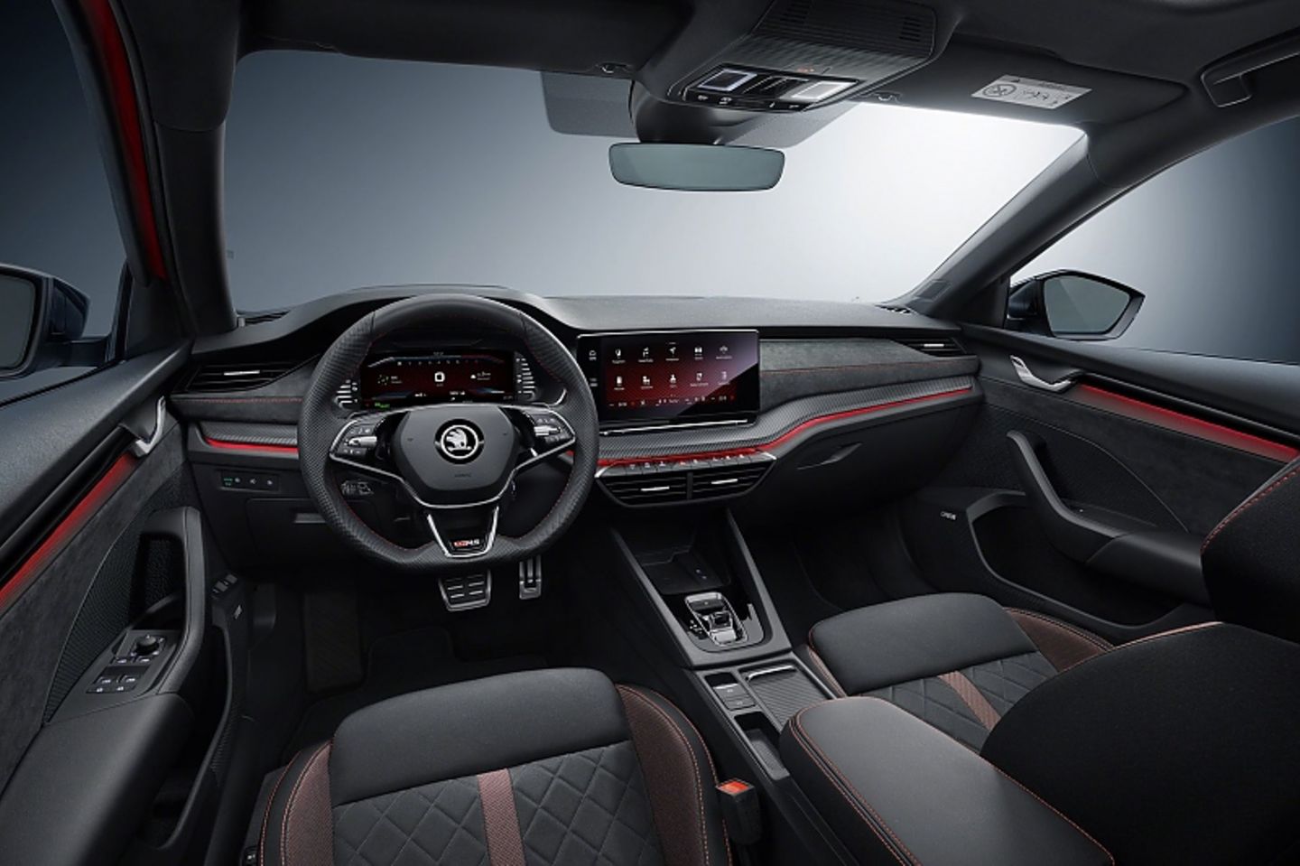 Das Cockpit unterscheidet sich nicht von dem der anderen RS-Versionen