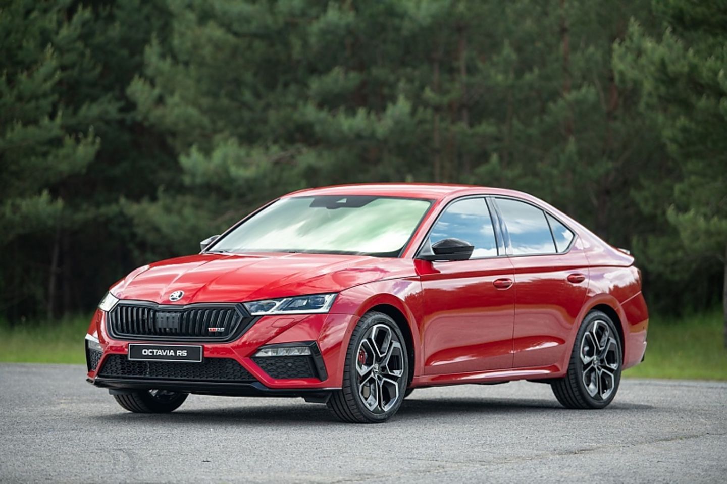 Die Skoda Octavia RS Limousine wiegt 1.520 Kilogramm