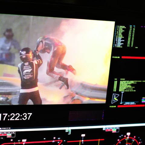 Ein Adventswunder: Romain Grosjean entkommt knapp der Flammenhölle in Bahrain