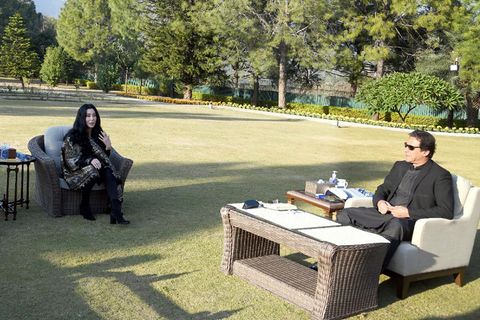 Cher und Imran Khan