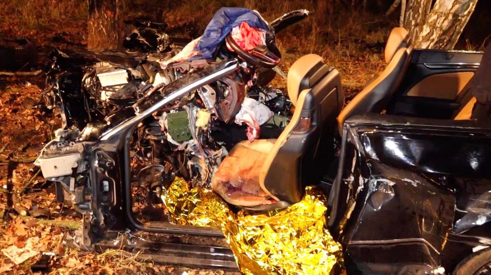 Unfall A2 in Brandenburg