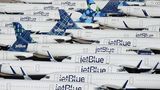 ... werden moderne Jets auch für die Dauer der Corona-Krise im Pinal Airpark vorübergehend eingelagert, wie diese Airbus A320 der US-Billigfluglinie Jetblue. Innerhalb weniger Wochen können die Flugzeuge bei Bedarf reaktiviert werden.