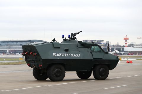 Bundespolizei-Fahrzeug