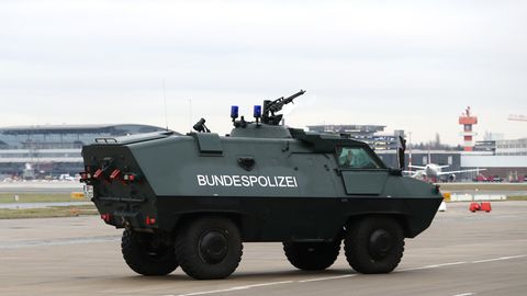 Bundespolizei-Fahrzeug