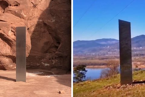 Monolith aus Utah jetzt in Rumänien?