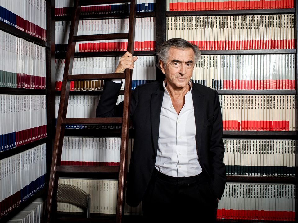 Der französische Philosoph und Publizist Bernard-Henri Lévy