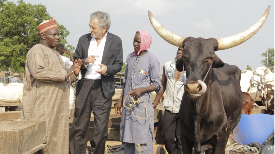 Gespräch mit Hirten auf dem Markt in Lagos Auf dem Markt von Lagos, Nigeria, bieten Hirten ihre Zebus zum Verkauf an. Die Ursachen für die Massaker im Landesinneren Nigerias sind vielfältig; doch für diesen Mann ist die Sache klar: Die Christen sollen aus Nigeria verschwinden