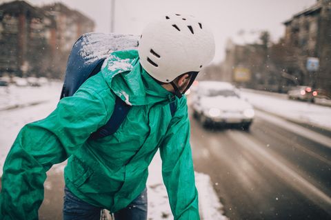 Generell sollte man im Winter vorsichtig fahren.