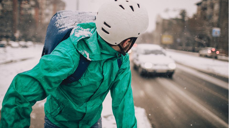 Generell sollte man im Winter vorsichtig fahren.