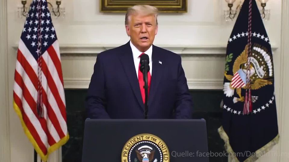 Trump erneuert Betrugsvorwürfe - in 46-minütigem Video Trump erneuert Betrugsvorwürfe - in 46-minütigem Video