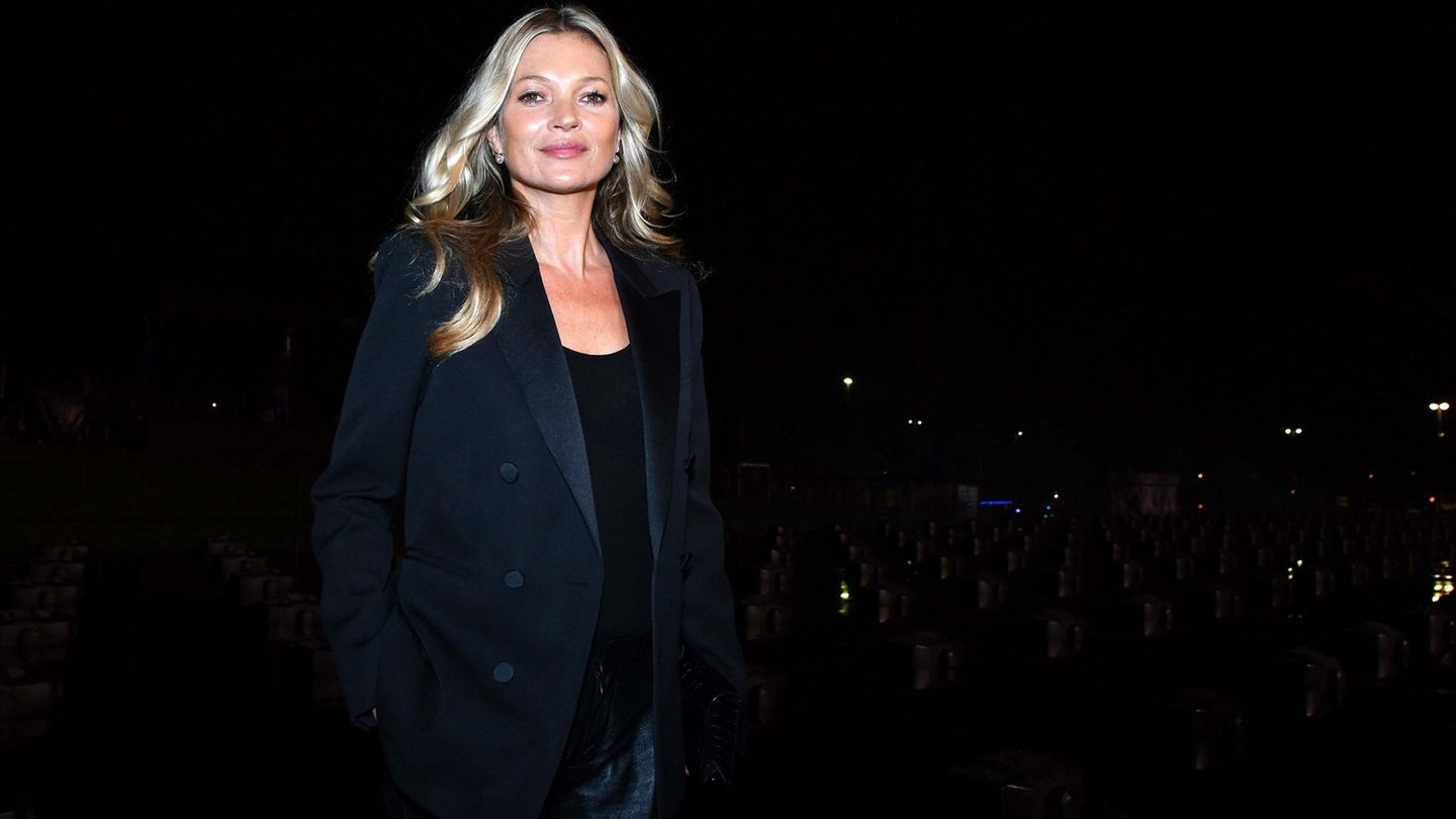 Kate Moss im September 2019 bei der Modewoche in Paris