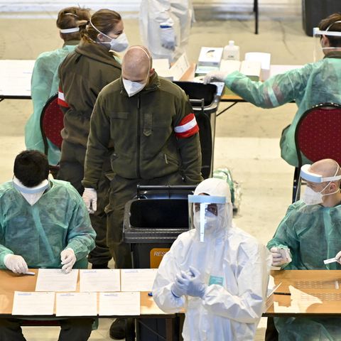 Massentests in Österreich starten