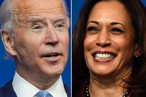 Der designierte US-Präsident Joe Biden und seine Stellvertreterin Kamala Harris
