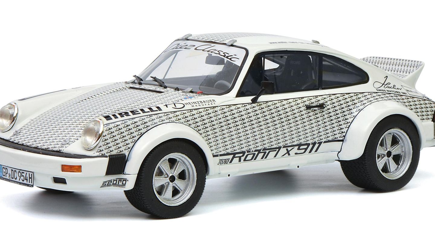 Sieger Kategorie G   Sammeln: 1:43 Kleinserie  Porsche 911 „x911 Röhrl“  Schuco, Preis: 89,95 Euro