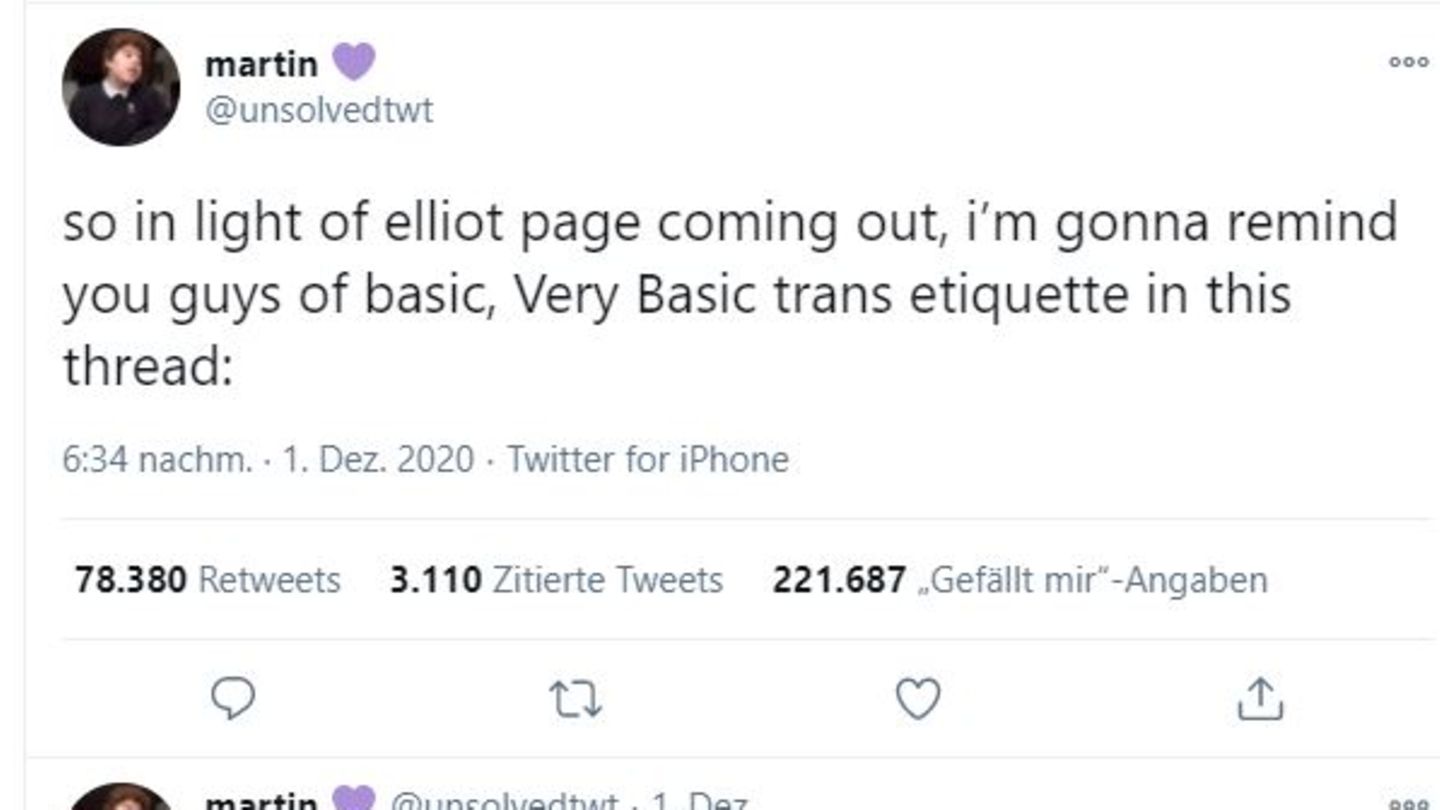 Twitter-Post von Martin