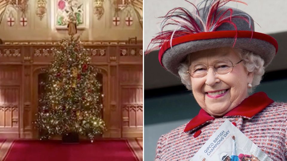 Der Weihnachtsbaum der Queen