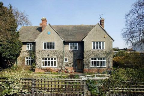 Außenaufnahme des Hauses der Familie Tolkien in der Northmoor Road in Oxford.