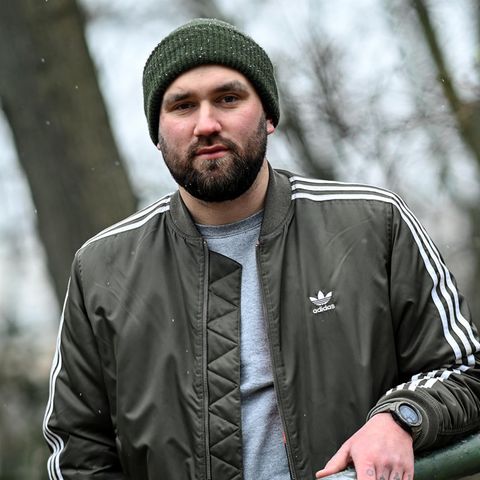Martin Lautwein in Berlin. Der 29-Jährige war in Syrien in einem Foltergefängnis eingesperrt.