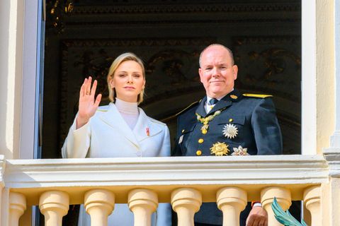 Charlène von Monaco und Fürst Albert