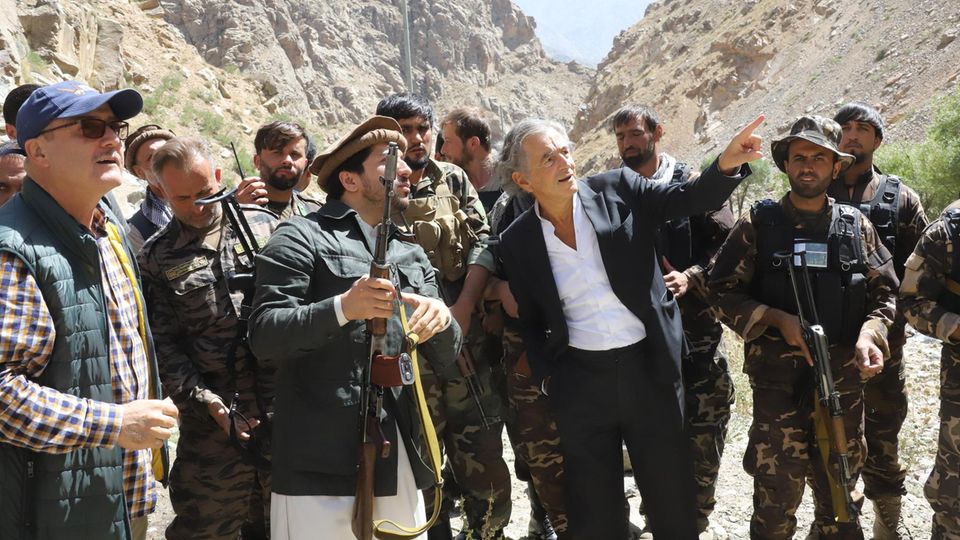 Bernard-Henri Lévy in Afghanistan