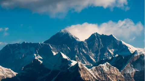 Der Mount Everest im Himalaya-Gebirge