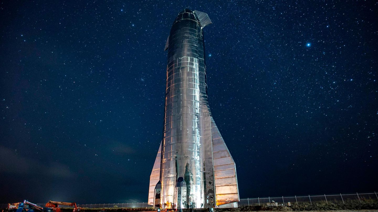 Starship-Prototyp der Firma SpaceX