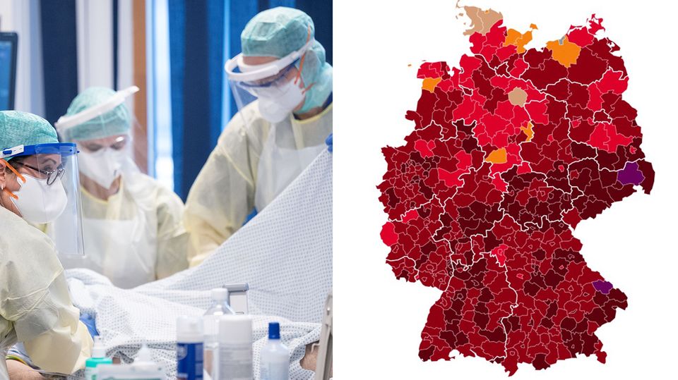 Aktuelle Corona-Zahlen für Deutschland